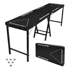 Gopong Pro 8 Foot Premium Mesa De Cerveza Pong, Resistente,