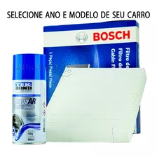 Filtro De Ar Condicionado Cabine Bosch + Spray Higienizador 