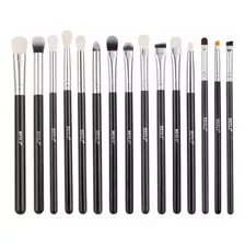 Set 15 Brochas Beili Originales Profesionales Delgadas Negra