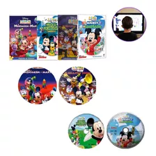 Mickey Mouse E Sua Turma - 4 Dvds - Envio Imediato 