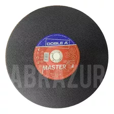 Disco Doble A Sensitiva Reforzado 2 Mallas 350 X 3,2 -10unid Color Negro