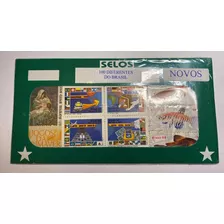 Conjunto 100 Selos Comemorativos Brasil - Diferentes E Novos