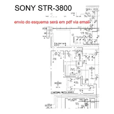 Esquema Eletrico Receiver Sony Str3800 Str 3800 Via Email