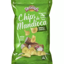 Sertanitos Mandioca Chips Salsa E Cebola 50g