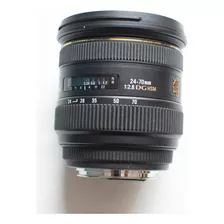 Lente Sigma Superzoom 24-70mm F/2.8 Hsm Ex Canon