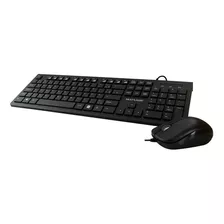 Kit Teclado Mouse Chocolate Macio Multimidia Fio Slim Baixa