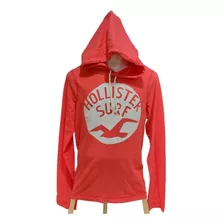 Sudadera Hombre Ultra Ligera Hollister Verde Rosa