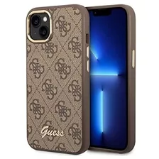 Guess - Funda De Teléfono Para iPhone 14 Plus En Patrón 4g Y