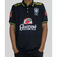 Camisa Seleção Brasileira - Camiseta Gola Polo