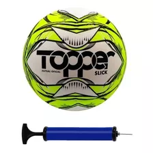 Bola Futsal Topper Slick + Bomba De Ar Original