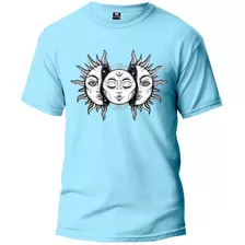 Camiseta Manga Curta Eclipse Sol E Lua Melhor Qualidade 2021