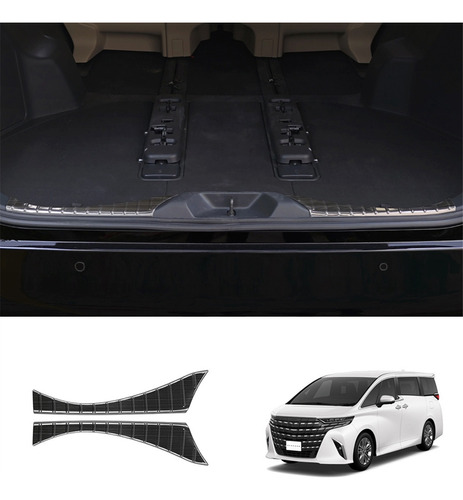 Para Protectores Traseros De Coche Alphard 40 Series 2023+ D Foto 4