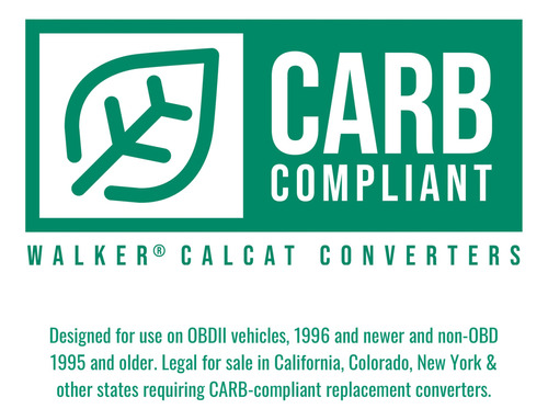 Walker Calcat Carb 82536 - Convertidor Catalitico Universal  Foto 4