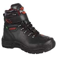 Bota Coturno Masculina Couro Motoqueiro Impermeavel Oferta 