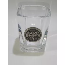 Vaso Corto Shot Bacardi Original Sello Metálico 6cms