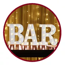 Pack 3 Letras Led Bar 16 Cm 