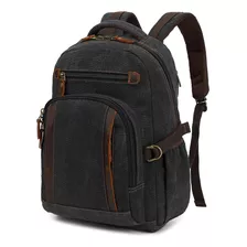 Augur Mochila De Lona Para Laptop, Mochila Vintage De Alta C