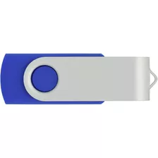 Paquete De 10 Pendrives Memoria De 64 Gb | Azul / Usb 2.0