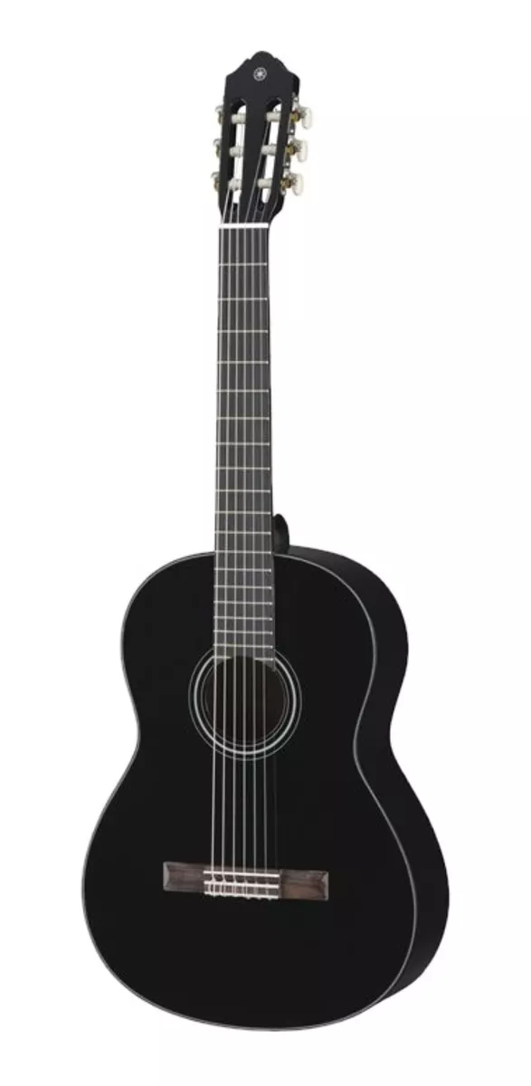Guitarra Clásica Yamaha C40 Para Diestros Negra Palo De Rosa Gloss