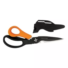 Fiskars 356922 Tijeras De Jardn Multiusos, Naranja Y Negro