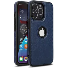 Carcasa Para iPhone 12 Y 12 Pro Cuero De Lujo Y Resistente