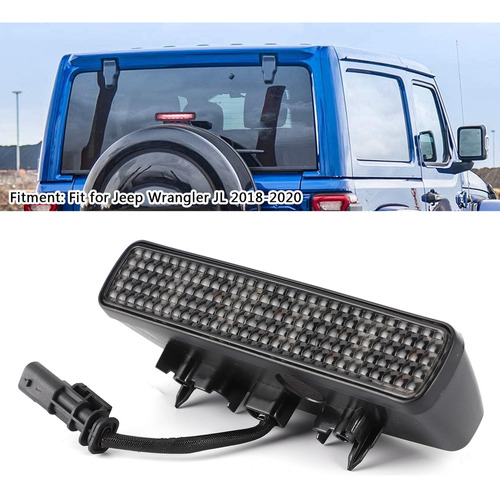 Lmpara De Freno Para Jeep, Tercera Luz Led Trasera, Montaje Foto 4