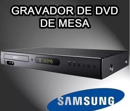 Gravador Dvd De Mesa Samsung R170 - Nacional Pal-m Na Caixa