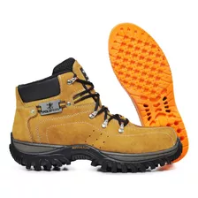 Kit Bota Adventure Masculina Com Palmilha Em Gel Pu Oferta