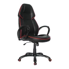 Silla Ergonómica Gamer Esna Negra Rojo 