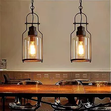 Susuo Lighting 6 Wide Vintage Industrial Glass Pendant Ceil