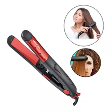 Chapinha Prancha De Alisar Cabelo Ceramic Ion 250ºc Lenoxx Cor Vermelho