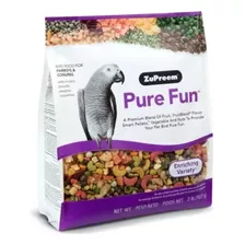 Alimento Para Loros Y Conuros Zupreem Pure Fun 907 G