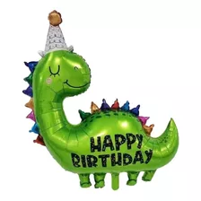 2 Balão Dinossauro 88cm Happy Birthday Festa Aniversário