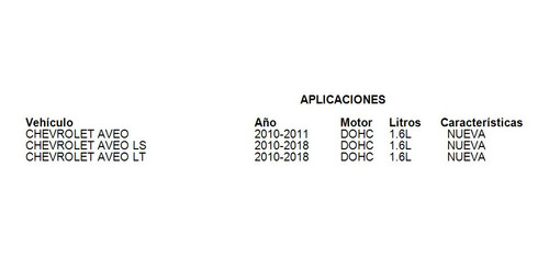 Cremallera Chevrolet Aveo Ltz 2012 - 2018 1.6l Nueva Foto 4