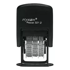 Carimbo Datador Nykon 321d Exterior Preto