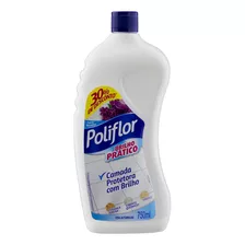 Cera Líquida Autobrilho Incolor Poliflor Brilho Prático Squeeze 750ml Grátis 30% De Desconto