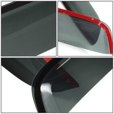 For 06-10 Mazda 5 Premacy Smoke Tint Window Visor Shade/su Foto 5
