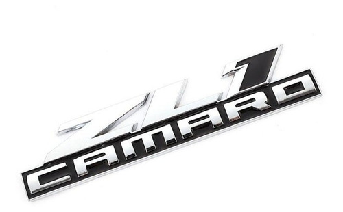 Logo Emblema Para Chevrolet Zl1 Camaro 13.8x3cm Metlico Foto 3