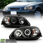 Par Faros Negro Interior Honda Civic Dx 2004 1.7l