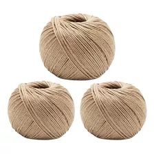 06 Fio Cordão Rami 2mm Rolo 200g Sisal Convite Aprox. 200mt