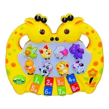 Teclado Piano Musical Bebê Brinquedo Infantil Divertido Drum