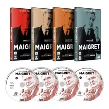 Inspetor Maigret Bruno Cremer Série Completa 54 Epis. 18 Dvd