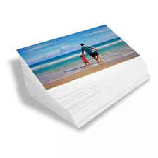 500 Folhas Papel Foto À Prova D'água A4 160g Fosco Cor Branco