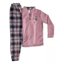 Pijama Niña Cuadrille T8 Rosado