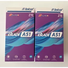 Zte Blade A51 64 Gb Azul Nuevo Telcel