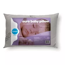 Kit Com 2 Travesseiros Infantis Euro Pillow Antiestresse Cor Bege