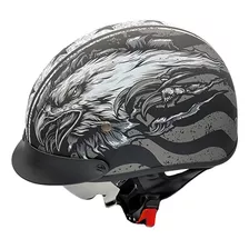 Casco Para Moto Vega Motorcycle Talla L Color Negro