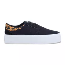 Zapatilla Reef Bhaus Black Leopard Mujer