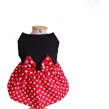 Roupa P/ Cachorro Pet Vestido Pet Fantasia Minnie Caes Gatos