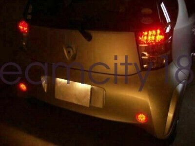 For Scion Iq Base Hatchback 2013 Red Lens Led Rear Bumpe Dcy Foto 9